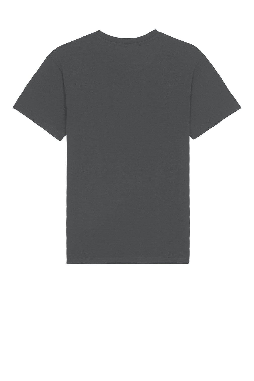 Stanley Stella SXU016 Mens Rocker Short Sleeve Crewneck T-Shirt Anthracite Grey Flat Back