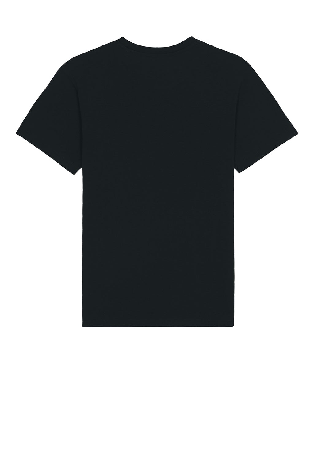 Stanley Stella SXU016 Mens Rocker Short Sleeve Crewneck T-Shirt Black Flat Back