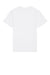 Stanley Stella SXU016 Mens Rocker Short Sleeve Crewneck T-Shirt White Flat Back
