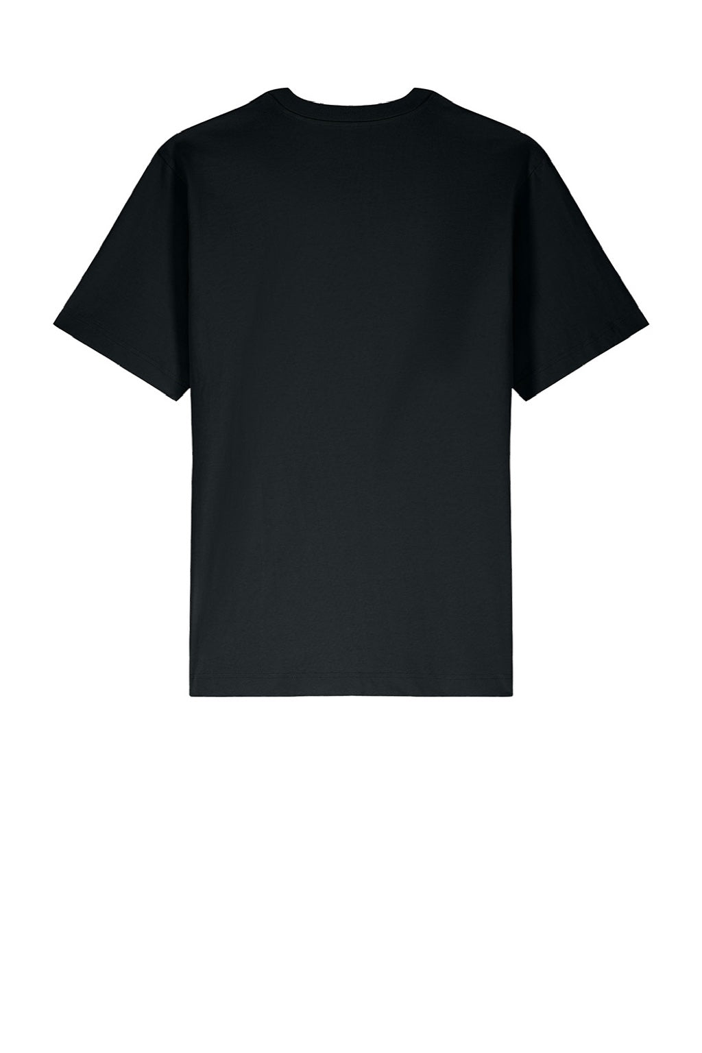 Stanley Stella SXU018 Mens Freestyler Heavyweight Short Sleeve Crewneck T-Shirt Black Flat Back