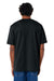 Stanley Stella SXU018 Mens Freestyler Heavyweight Short Sleeve Crewneck T-Shirt Black Model Back