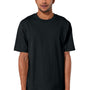 Stanley Stella Mens Freestyler Heavyweight Short Sleeve Crewneck T-Shirt - Black