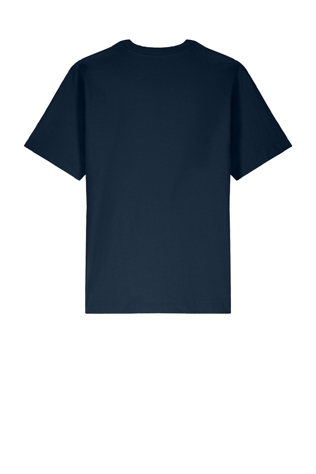 Stanley Stella SXU018 Mens Freestyler Heavyweight Short Sleeve Crewneck T-Shirt French Navy Blue Flat Back