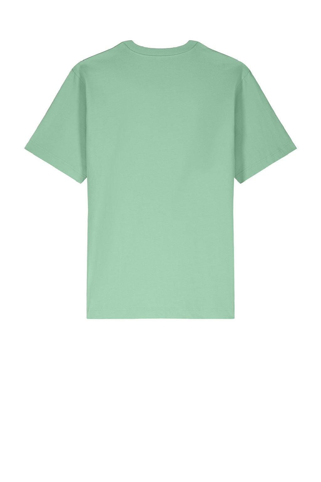Stanley Stella SXU018 Mens Freestyler Heavyweight Short Sleeve Crewneck T-Shirt Misty Jade Green Flat Back