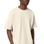 Stanley Stella Mens Freestyler Heavyweight Short Sleeve Crewneck T-Shirt - Natural Raw