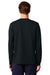 Stanley Stella SXU022 Mens Creator 2.0 Long Sleeve Crewneck T-Shirt Black Model Back