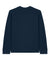 Stanley Stella SXU022 Mens Creator 2.0 Long Sleeve Crewneck T-Shirt French Navy Blue Flat Back