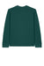 Stanley Stella SXU022 Mens Creator 2.0 Long Sleeve Crewneck T-Shirt Glazed Green Flat Back