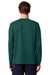 Stanley Stella SXU022 Mens Creator 2.0 Long Sleeve Crewneck T-Shirt Glazed Green Model Back
