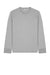 Stanley Stella SXU022 Mens Creator 2.0 Long Sleeve Crewneck T-Shirt Heather Grey Flat Front