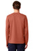 Stanley Stella SXU022 Mens Creator 2.0 Long Sleeve Crewneck T-Shirt Heritage Brown Model Back