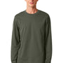 Stanley Stella Mens Creator 2.0 Long Sleeve Crewneck T-Shirt - Khaki Green