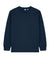 Stanley Stella SXU023 Mens Freestyler Long Sleeve Crewneck T-Shirt French Navy Blue Flat Front