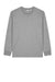 Stanley Stella SXU023 Mens Freestyler Long Sleeve Crewneck T-Shirt Heather Grey Flat Front