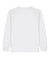 Stanley Stella SXU023 Mens Freestyler Long Sleeve Crewneck T-Shirt White Flat Back