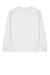 Stanley Stella SXU023 Mens Freestyler Long Sleeve Crewneck T-Shirt White Flat Front