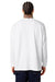 Stanley Stella SXU023 Mens Freestyler Long Sleeve Crewneck T-Shirt White Model Back
