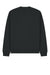 Stanley Stella SXU026 Mens Knoxer Crewneck Sweatshirt Black Flat Back