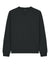 Stanley Stella SXU026 Mens Knoxer Crewneck Sweatshirt Black Flat Front