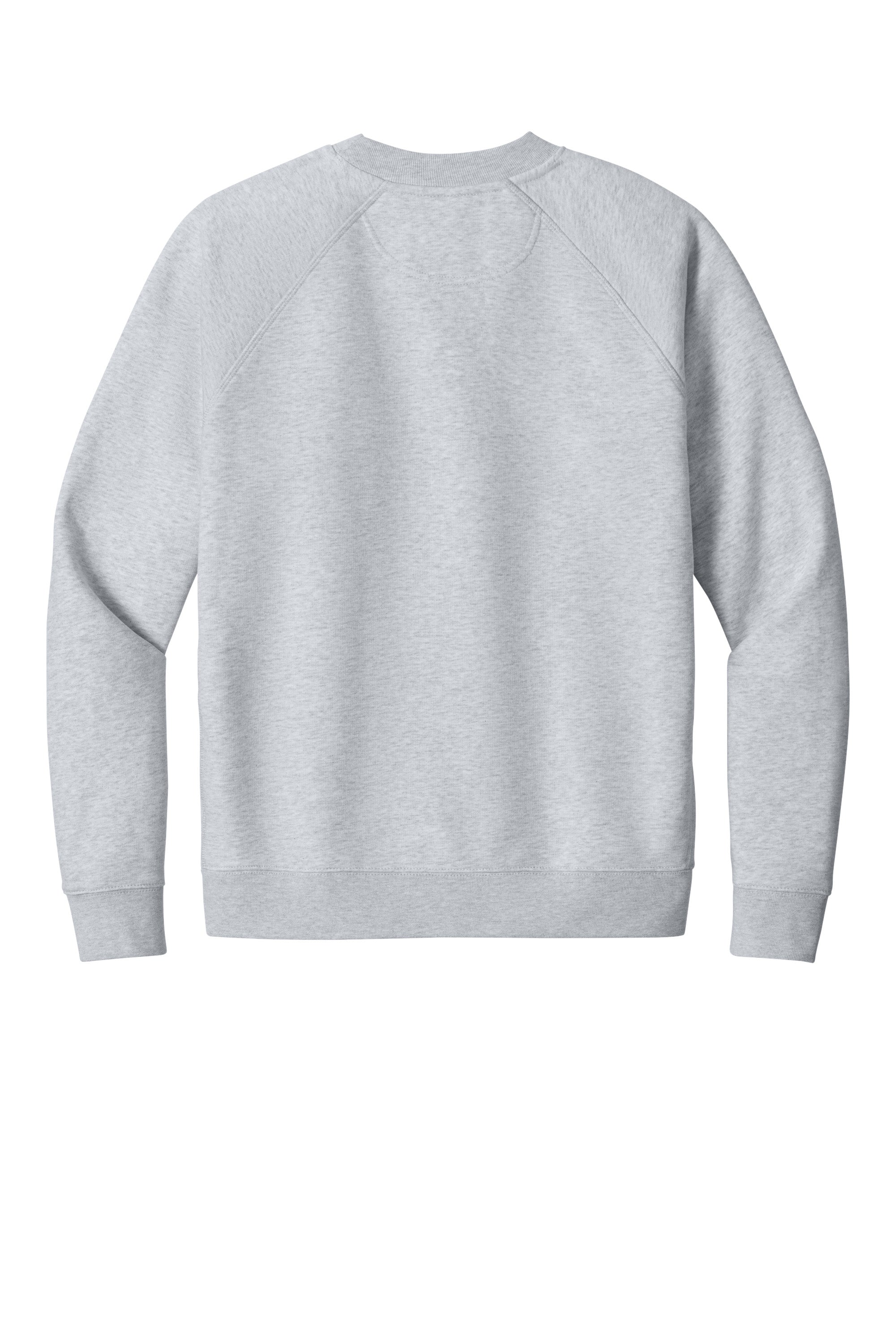 Stanley Stella SXU026 Mens Knoxer Crewneck Sweatshirt Heather Cool Grey Flat Back