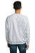 Stanley Stella SXU026 Mens Knoxer Crewneck Sweatshirt Heather Cool Grey Model Back