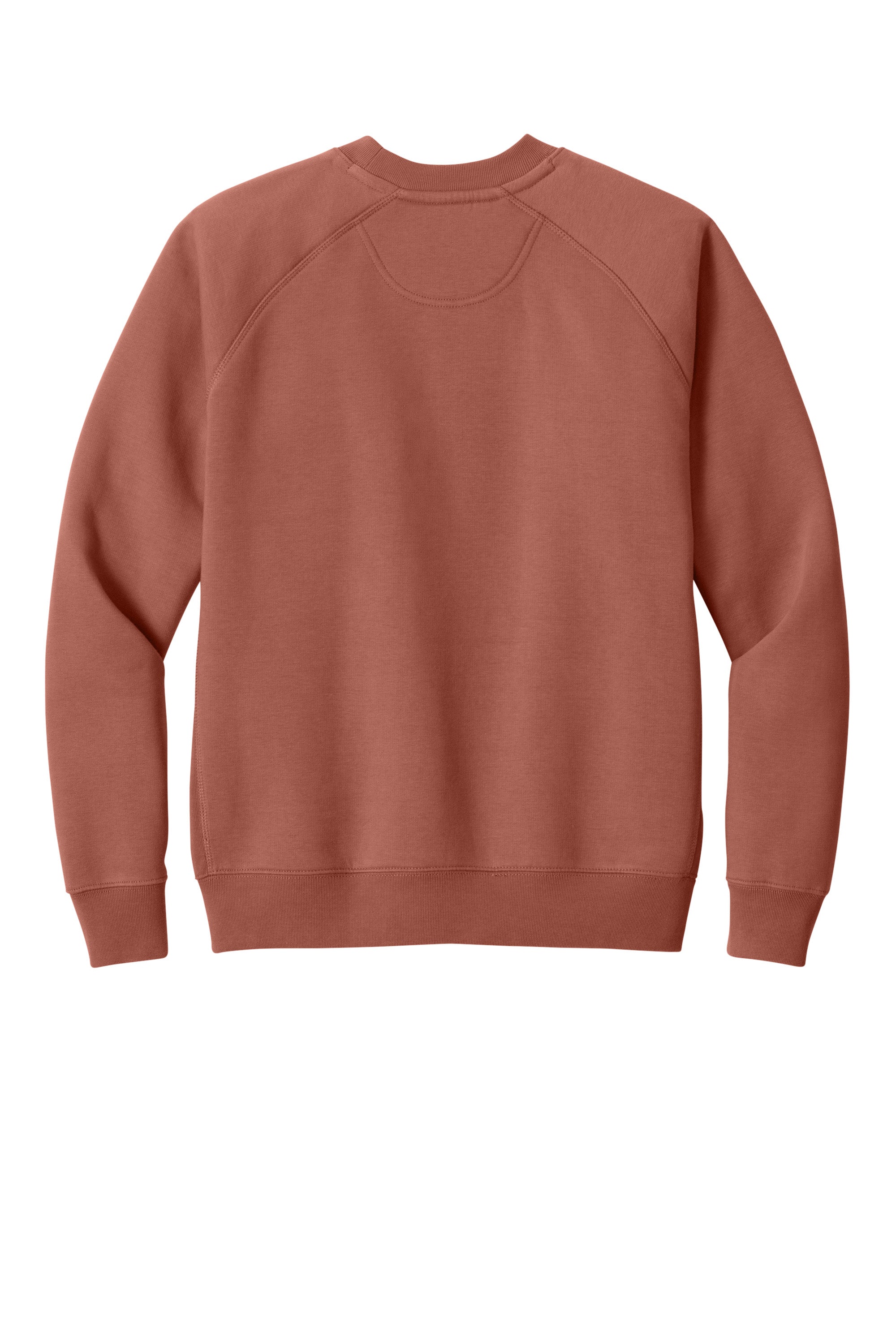 Stanley Stella SXU026 Mens Knoxer Crewneck Sweatshirt Heritage Brown Flat Back