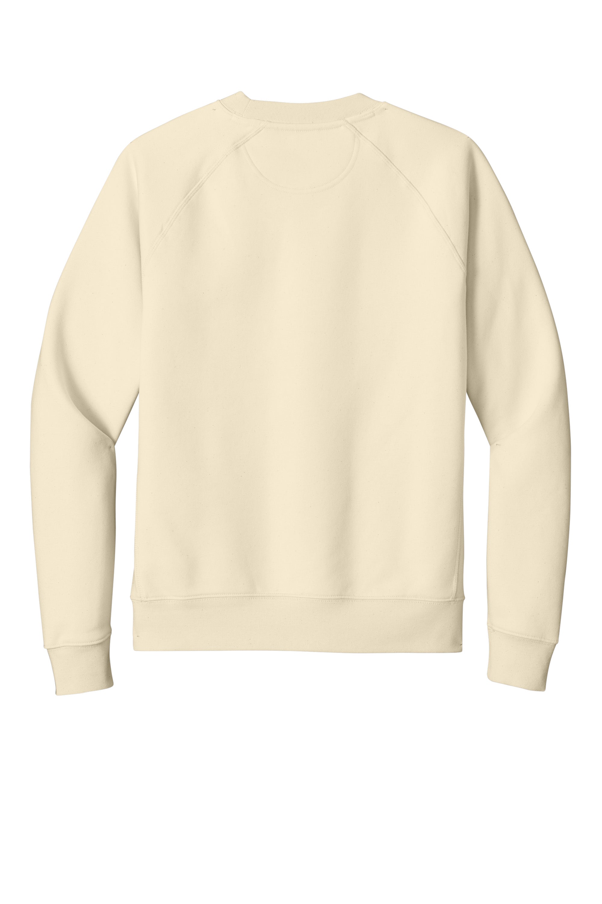 Stanley Stella SXU026 Mens Knoxer Crewneck Sweatshirt Natural Raw Flat Back