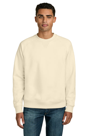 Stanley Stella SXU026 Mens Knoxer Crewneck Sweatshirt Natural Raw Model Front