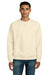 Stanley Stella SXU026 Mens Knoxer Crewneck Sweatshirt Natural Raw Model Front