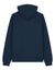 Stanley Stella SXU027 Mens Striker Hooded Sweatshirt Hoodie w/ Pouch Pocket French Navy Blue Flat Back