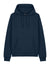 Stanley Stella SXU027 Mens Striker Hooded Sweatshirt Hoodie w/ Pouch Pocket French Navy Blue Flat Front