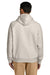 Stanley Stella SXU027 Mens Striker Hooded Sweatshirt Hoodie w/ Pouch Pocket Heather Haze Model Back