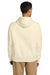 Stanley Stella SXU027 Mens Striker Hooded Sweatshirt Hoodie w/ Pouch Pocket Natural Raw Model Back