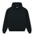 Stanley Stella SXU028 Mens Cooper Dry Hooded Sweatshirt Hoodie w/ Pouch Pocket Black Flat Front