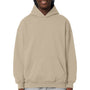 Stanley Stella Mens Cooper Dry Hooded Sweatshirt Hoodie w/ Pouch Pocket - Desert Dust Brown