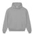Stanley Stella SXU028 Mens Cooper Dry Hooded Sweatshirt Hoodie w/ Pouch Pocket Heather Grey Flat Front