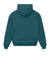 Stanley Stella SXU028 Mens Cooper Dry Hooded Sweatshirt Hoodie w/ Pouch Pocket Stargazer Blue Flat Back
