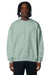 Stanley Stella SXU029 Mens Ledger Dry Crewneck Sweatshirt Aloe Green Model Front