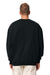Stanley Stella SXU029 Mens Ledger Dry Crewneck Sweatshirt Black Model Back