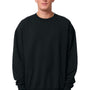 Stanley Stella Mens Ledger Dry Crewneck Sweatshirt - Black