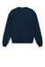 Stanley Stella SXU029 Mens Ledger Dry Crewneck Sweatshirt French Navy Blue Flat Back