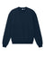 Stanley Stella SXU029 Mens Ledger Dry Crewneck Sweatshirt French Navy Blue Flat Front