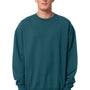 Stanley Stella Mens Ledger Dry Crewneck Sweatshirt - Stargazer Blue