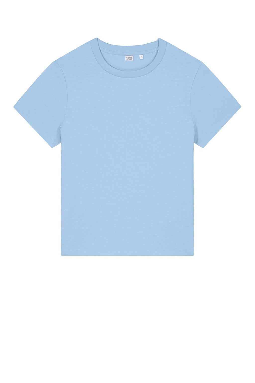 Stanley Stella SXW002 Womens Muser Short Sleeve Crewneck T-Shirt Soul Blue Flat Front