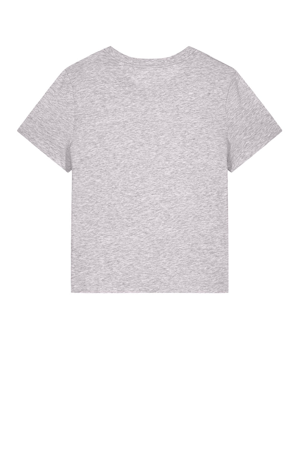Stanley Stella SXW002 Womens Muser Short Sleeve Crewneck T-Shirt Heather Cool Grey Flat Back