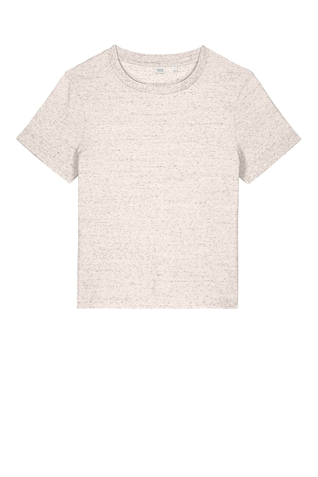 Stanley Stella SXW002 Womens Muser Short Sleeve Crewneck T-Shirt Heather Eco Flat Front