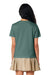 Stanley Stella SXW002 Womens Muser Short Sleeve Crewneck T-Shirt Green Bay Model Back