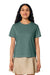 Stanley Stella SXW002 Womens Muser Short Sleeve Crewneck T-Shirt Green Bay Model Front