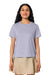 Stanley Stella SXW002 Womens Muser Short Sleeve Crewneck T-Shirt Lavender Purple Model Front