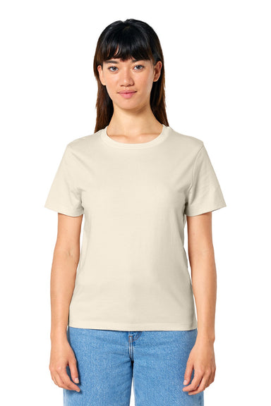Stanley Stella SXW002 Womens Muser Short Sleeve Crewneck T-Shirt Natural Raw Model Front